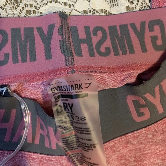 Gymshark flex leggings Dusky Pink Marl/Charcoal - Picture 4 of 6